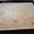 El cooksnap de Leti cuando hizo Fainá de queso uruguayo.