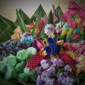 Cooksnap dari Ummu Alula untuk resep Lapis singkong pelangi