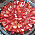 El cooksnap de Griselda cuando hizo Tarta de frutillas y pastelera 🍓.