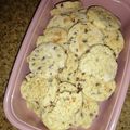 El cooksnap de Nury Rodriguez cuando hizo Galletitas con chip de chocolate.