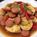 Cooksnap dari Fernia Noelesa untuk resep Tofu Sosis Manis