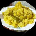 SHYAMALI MUKHERJEE's cooksnap of when they made মূর্গ তেহারি (murg tehari recipe in bengali).