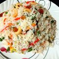 Sonali Banerjee's cooksnap of when they made ফ্রাইড রাইস (fried rice recipe in Bengali).