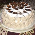 Monika का कुकस्नैप जब उन्होंने मार्बल केक(marble cake recipe in Hindi) बनाया था।