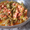 El cooksnap de beatrizcuycoll cuando hizo Judías verdes con tomate y bacon😋.