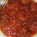 El cooksnap de Ivon Fernandez cuando hizo Albóndigas en salsa con patatas.