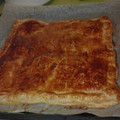 El cooksnap de Ana Isabel Roldan cuando hizo Hojaldre de york y bechamel.