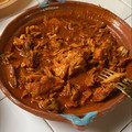 El cooksnap de Alejandra Cortes cuando hizo Cochinita pibil.