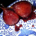 El cooksnap de Cecilia Lopez cuando hizo Peras al vino tinto/a la borgoña.