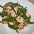 馴獸師在廚房 的 洋菇荷蘭豆炒蝦仁 cooksnap