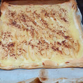 El cooksnap de Bego Rueda cuando hizo Tarta de manzana en hojaldre y crema.