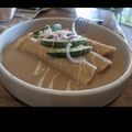 El cooksnap de Hugo Perezluna cuando hizo Enfrijoladas mmmm.