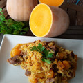 El cooksnap de Elenamadalena cuando hizo Arroz de carrillera y calabaza.