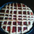El cooksnap de Sonia Zarate cuando hizo Pasta frola con membrillo y manzanas verdes, deliciosa.