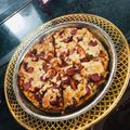 صورة من المطبخ العالمي من عالمي الخاص😋😌، شاركها بعد تجربة وصفة بيتزا على طريقتي