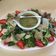 El cooksnap de ni.uman cuando hizo Ensalada de rúcula y canónigos con fresas y parmesano.