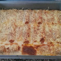 El cooksnap de Cristina Calderon Tejedor cuando hizo Canelones de carne con bechamel.