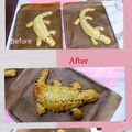 Cooksnap dari Estie untuk resep Roti Manis Buaya Basic Soft Bun