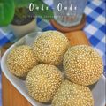 Cooksnap dari Trienza Ririn untuk resep Onde Wijen kacang ijo/maco. No Kempes - Isi enak bingitz 😂 (ada step pembuatan)