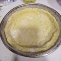 El cooksnap de Carolina Villamayor cuando hizo 🥧 Masa de tarta salada: polenta reciclada y harina de garbanzos Receta de aprovechamiento #sintacc 🥧.