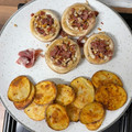 El cooksnap de Felipe Garrido cuando hizo Champiñones rellenos.