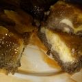 El cooksnap de Estefania cuando hizo Chocoflan o torta imposible.