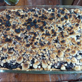 El cooksnap de Ariana Candia cuando hizo Kuchen alemán de moras silvestres.