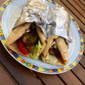 Cooksnap από kimwlos στη συνταγή Μανιταροσουβλάκια σε πίτα