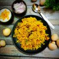 Neha Dua's cooksnap of when they made Mushroom Biryani.