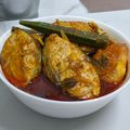 Cooksnap 0h Hana !! semasa beliau membuat Kari ikan tengiri.
