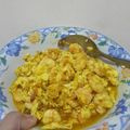 Cooksnap dari Sarah Hasbiy Asy-syifa untuk resep Udang pedas campur orak arik telur(simple)