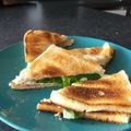 xgoku1's cooksnap of when they made Chicken Ham and Cream Cheese Sandwich.