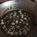 Cooksnap shila semasa beliau membuat Kerang Masak Kicap.