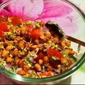  ~Sushma Mishra Home Chef का कुकस्नैप जब उन्होंने झटपट स्प्राउट सैलेड (jhatpat sprouts salad recipe in hindi) बनाया था।