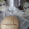 El cooksnap de Natalia Noyola Cruz cuando hizo Hogaza de pan blanco (Olla de cocción lenta-SlowCooker-CrockPot).
