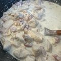 moodmustang Cooksnap-ja, amikor elkészítette a(z) Baconös-fokhagymás-tejszínes csirkemell rizzsel receptet.