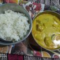 Sadhana Singh's cooksnap of when they made Kadhi Chawal.