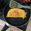 Receptkereső Cooksnap-ja, amikor elkészítette a(z) Reggeli 🍴 Tojás sajttal - sonkával töltve 🥚🧀 receptet.