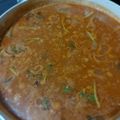 El cooksnap de Martha Nuñez cuando hizo Sopa de codito con carne molida.