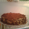 El cooksnap de Celina cuando hizo Chocotorta redonda.