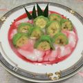 Cooksnap dari Ryska Andryani untuk resep Es pisang ijo tanpa kukus adonan kulit