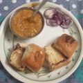 Anjum shekh का कुकस्नैप जब उन्होंने पाव भाजी (Pav bhaji recipe in Hindi) बनाया था।