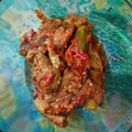 Cooksnap dari Mahdalina Kurniasari untuk resep 18.Balado terong ungu