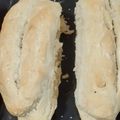 El cooksnap de MoniMarmo cuando hizo Pan casero “flautita”😋.