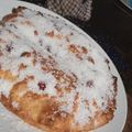 El cooksnap de Marianella Cambre cuando hizo Budín de cerezas.