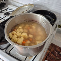 El cooksnap de AnaLi cuando hizo Caldo de res.