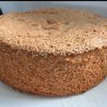 El cooksnap de Wanda Romero cuando hizo Torta angel.