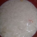 El cooksnap de Ailüü Figueroa cuando hizo Arroz con leche.