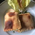 El cooksnap de martalhanna cuando hizo Hojaldres de jamón york y queso.