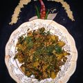 Manashi Saha's cooksnap of when they made ছোলার শাকের ঘন্ট (Cholar shaker ghonto recipe in Bengali).